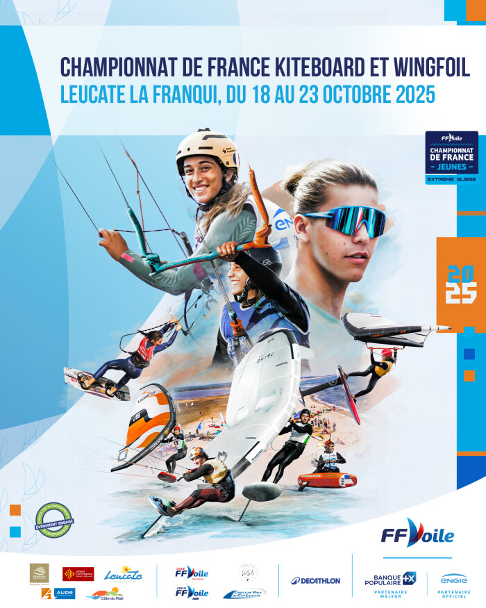 Parce qu’un championnat cela ne suffisait pas, EKOMORPHOZ a aidé au championnat de France Extrême Glisse Kiteboard et Wing 2025.